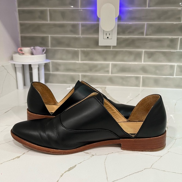 Nisolo Emma d'Orsay Oxford 2.0 Women’s size 9.5 Color Black. - Picture 4 of 9
